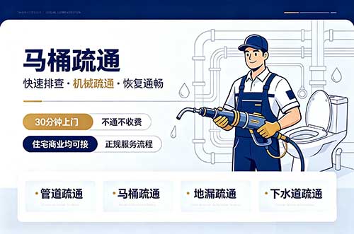 南康马桶疏通